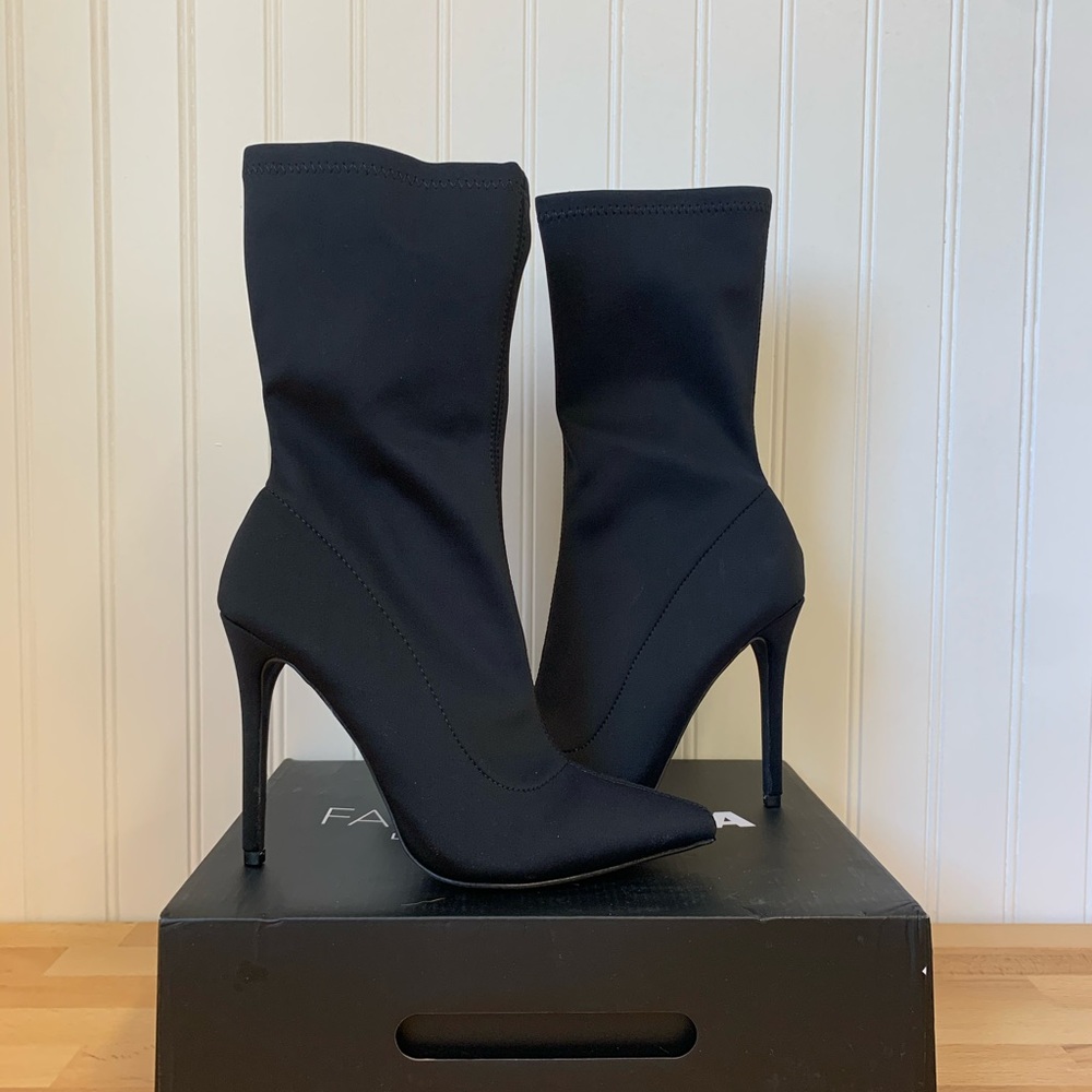 Fashion Nova “Catch Me Later Booties”